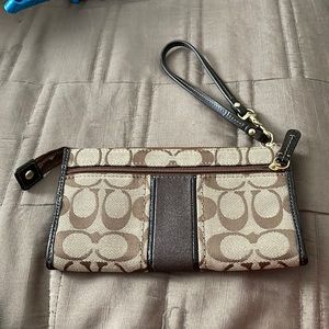 Coach wristlet